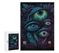 300 puzzles pour adultes Enchanted Eyes Mystic Artwork Puzzles comme jouet anti-stress, décoration de la maison, interaction parent-enfant, 300 pièces