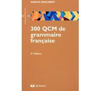 300 QCM de grammaire française