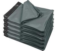 300 sachets d'expédition en plastique autocollants | 150 x 250 mm Sachets d'expédition gris avec fermeture autocollante | 15 x 25 cm Sachets d'expédition opaques en plastique pour vêtements et textile