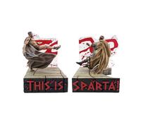 Nemesis Now Serre-Livres « This is Sparta! » - 18,3 cm - en résine - Produit Officiel 300 - Décoration d'intérieur du Film 300 - Spartan Warrior - en résine de qualité supérieure - Peint à la Main