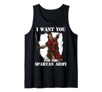 300 Spartan Legendary Warrior Molon Labe Leonidas Sparta Débardeur