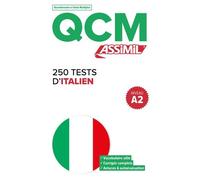 Assimil QCM 250 tests d'italien niveau A2