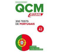 Ana Braz, Mónica Cunha – 300 tests portugais – Niveau A2 – Méthode de langue – Broché