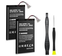 3000 mAh BOANV Batterie pour Sony Playstation DualSense Edge,Batterie de Remplacement Haute Capacité Améliorée pour Manette PS5 Edge avec Kit de Réparation (2 Pcs)