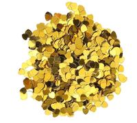 3000 Pièces T Confettis en Forme de Coeur Paillettes Coeur Paillettes pour la Saint-valentin Décoration de Table de Fête de Mariage[Or] Confettis