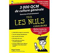 3000 QCM de Culture générale - Concours de la fonction publique pour les Nuls