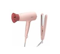 Philips 3000 Series Kit de coiffure BHP398/00 1 600 W, accessoire ThermoProtect, plaques infusées de kératine