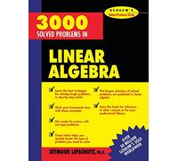 3000 Solved Problems in Linear Algebra