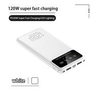 30000 mah grande capacité batterie externe 120 w charge Super rapide Powerbank chargeur de batterie Portable pour Iphone Samsung