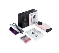 30000 tr/min Rechargeable perceuse à ongles manucure Machine professionnel Gel for dissolvant sans fil ensemble Nail Art basse voix , Faibles vibrations(30000RPM Pink)