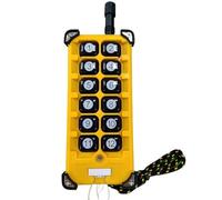 3000M Industrial DC 12/24/36/48 12CH Wireless Remote Control OverheadTravelling Crane System Receiver Digital Key,Puissante capacité de levage(B)