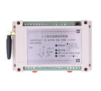 3000M Industrial DC 12/24/36/48 12CH Wireless Remote Control OverheadTravelling Crane System Receiver Digital Key,Puissante capacité de levage(A)
