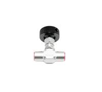 3000PSI Mini Air Needle Valve Stainless Steel Gas NPT Female On/Off 1/8", 1/4", 3/8", 1/2", 3/4"(1/4")