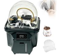 3000W Portable Head Spa Shampoo Bowl With 60l Fresh&30l Waste Tank, Japanese Head Spa Equipment, Water Circulation Heating Fumigation Phototherapy, Mobile & Height Adjustable Salon(Black)