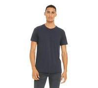 3001C CN 3001 MEN GREENWICH FITD TEE HEATHER MID NAVY XS