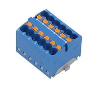 3002763 Connecteur : bloc de distribution PTFIX 17,5A 450V pour rail DIN PHOE...