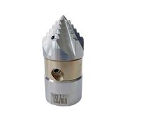 300bar 15L Pipe Cleaning Dirt Blaster Sewage Jetting Cleaning Mouse Nozzle 3/8" M22 High Pressure Rotating Cutting Roots Nozzle(PURPLE)