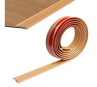 300cm Bandes de Garniture de Porte de Tapis, Bandes de Transition de Sol, Bande de Séparation de Porte pour les Sols à Seuil avec Moquette Hauteur de Transition Inférieure à 5 mm (Jaune)