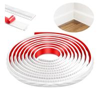 300cm Moulure Adhesive,Peel and Stick Moulure Murale,3D Moulure Decorative for Mirror Frames,Furniture,Door Frames,Ceilings,Home Decoration(Blanc)