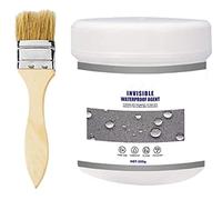 300g Waterproof Insulating Sealant with Brush, Super Strong Bonding Sealant, Waterproofing Sealant Clear, Liquid Rubber, Multi-Surface Water Leak Sealant, for Wood Metal Tiles Concrete