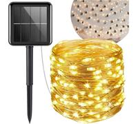 300LED 32M Chaîne lumineuse en fil solaire, décoration de jardin, éclairage extérieur, guirlande solaire, chaîne de Noël IP65 pour balcon BLIXTAR
