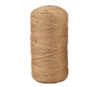 300m×3mm Ficelle Jute, Corde, Corde de Jute, fabriquée à partir de Fibres Naturelles, sa propriété résistante à la déchirure la Rend idéale pour la décoration de Jardin et Les emballages décoratifs