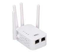 300Mbps WiFi Extender with 4 Antennas, EU Plug, Strong Signal