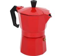 300ML 6?Cup Capacity Aluminum Coffee Machine Moka Pot Accessories for Office Home UseRed
