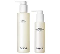 300ml BABOR CLEANSING HY-ÖL Cleanser & Phyto HY-ÖL Booster Calming Set (Cleanser 200ml + Booster 100ml)