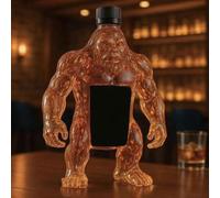 300ML Carafe A Decanter Vin - Decanter Whisky Figurine, Bouteille De Whisky En Verre 3D En Forme De Gorille, Distributeur De Liqueur Amusant En Forme D'animal, Bouteille De Vin(E)