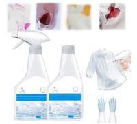 300ml Cozy Home Stain Remover, Stain Remover Spray, Effective Stains Removers Active Enzyme Spray for Clothes Grease Sweat Makeup Coffee (2, Style B)