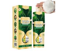 300ml Shampooing Teinture Cheveux Végétal, Shampooing Couleur Instantanée, Plant Bubble Hair Dye Shampoo, Rème De Couleur De Lavage Des Cheveux Facile À Laver Pour Femme Homme