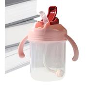 300ml Straw Sippy Cup Leakproof Transition Drinking Weaning Bottle | Straw Water Cup for Boys Girls Kids 12 36 Months Home Bedroom Travel Stroller