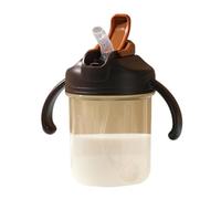 300ml Straw Sippy Cup Leakproof Transition Drinking Weaning Bottle | Straw Water Cup for Boys Girls Kids 12 36 Months Home Bedroom Travel Stroller