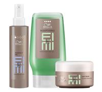 300ml Wella Professionals EIMI Coffret de produits coiffants pour cheveux courts (Perfect Me 100 ml + Sculpt Force 125 ml + Grip Cream 75 ml)