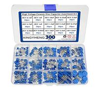 300pcs 15Values High Voltage Ceramic Disc Capacitor Assortment Kit (1KV 2KV and 3KV) (Capacitor Range : 0.1nF~22nF)