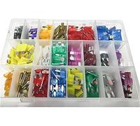 300pcs 5/7/10/15/20/25 / 30A Fusible de voiture Blade fusible assortiment kit(300pcs)