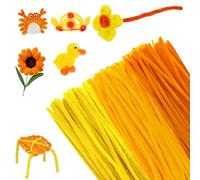 300pcs Fil Chenille Tiges de Fils Chenille Colorés Cure Pipes Chenille Pipe Cleaners Créatif, Bâton Torsadé de Macarons Colorés pour Décorations et Artisanat Créatif Creatifs,DIY, 30 * 0.6 cm