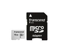 300S - Carte mémoire flash (adaptateur inclus(e)) - 16 Go - UHS-I U1 / Class10 - microSDHC UHS-I