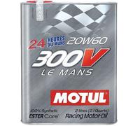 300V LEMANS 20W60 2 Litres 100% Synthétique Racing Huile Moteur (MOT-104245)
