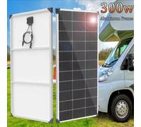 300w 160w 150w panneau solaire cadre aluminium 12v chargeur de batterie kit léger pour camping-car bateau maison balcon toit 220v 1000w entrepôt de l'UE expédition DHL 300w 220v 1000w kit