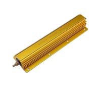 300W Aluminum Power Metal Shell Case Wirewound Resistor 0.05 0.1 0.2 0.22 0.33 0.47 0.5 0.6 0.8 1 1.2 1.5 2 3 4 4.7 5 6 8 Ohm R BIANMTSW(RX24 300W0.8R 1pcs)