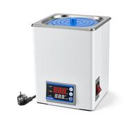 300W Bain Marie de Laboratoire 3,5L Acier Inoxydable, Bain d'Eau de Laboratoire Numérique Scientifique avec Contrôle Précise de Température 0-100°C Minuterie, Bain Marie Thermostatique, Affichage LED