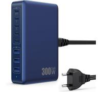 300w Chargeur Usb C Avec 8 Ports Gan ¿ Tech, 100w Chargeur Rapide Pd Qc Pps Prise Usb C Multiple Station De Charge Compatible Avec Macbook Pro/Air Laptop, Iphone, Ipad Pro,Galaxy,Steamdeck-B[Z1259]