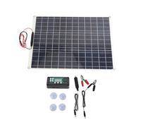 300W Panneau Solaire Monocristallin Kit Portable 70x50cm - Haute Efficacité, Durable et Léger pour Camping, Camping - Car et Usage Extérieur