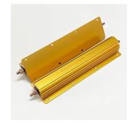 300W RX24 Aluminum Power Metal Shell Case Wirewound Resistor 0.1R ~ 500R 0.1 0.5 1 2 4 5 8 10 12 50 100 200 500 ohm BIANMTSW(30R)