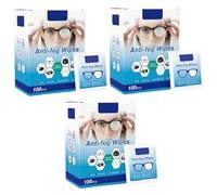 300X Lunettes Nettoyante Anti Buée,Chiffons De Nettoyage Pré Humidifiés,Désembuage Jetables Multi Usages Pour Lunettes,Écran,Tablette,lingettes Nettoyantes Pour Lentilles Individuellement Pour Voyages