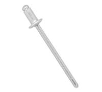 300x Rivets Aveugles 4x6 mm Pop Rivet Aluminium Acier Tête Zingué Couleur Argent Attache Matériaux Fins Métal Bois Plastique Cuir Applications Diverses