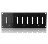 300x100mm Grille de Ventilation Noire Réglable - Grilles d'aération en Métal