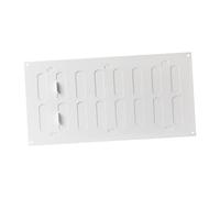 300x150mm Blanc Grille réglable/Grille de ventilation coulissante en Métal